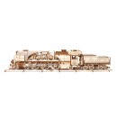Ugears - V-Express Steam Train with Tender - 3D Παζλ - 538pc