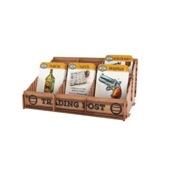 Western Legends Ante Up - Wooden Trading Post