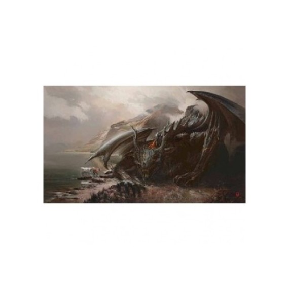 Kraken Wargames Playmats - Wolf & Dragon (61x35cm)