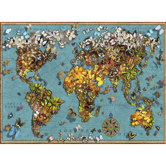 Ο Κόσμος των Πεταλούδων - Puzzle - 500pc