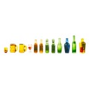 Set of Bottles and Glasses (24pcs)