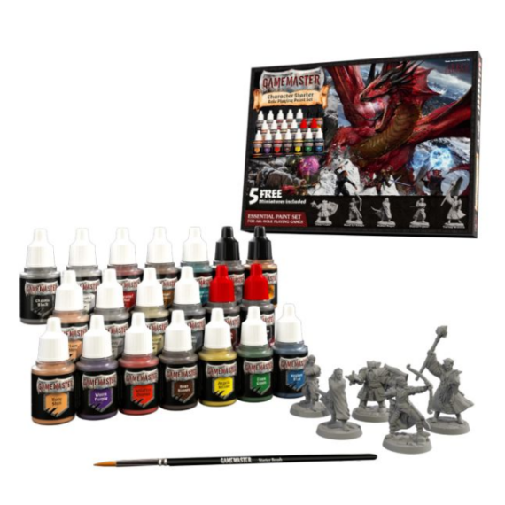The Army Painter - Character Starter Paint Set (12ml/Bottle)