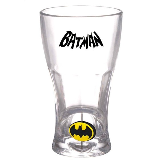 DC Comics: Batman - Γυάλινο Ποτήρι με Περιστρεφόμενο Έμβλημα