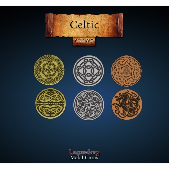 Celtic Coin Set (x24)
