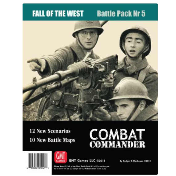 Combat Commander: Battle Pack #5 – Fall of the West (2nd Printing)