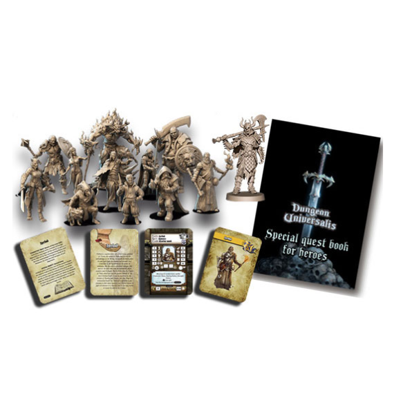Dungeon Universalis: Miniatures Set & Special Book for Heroes (Exp)