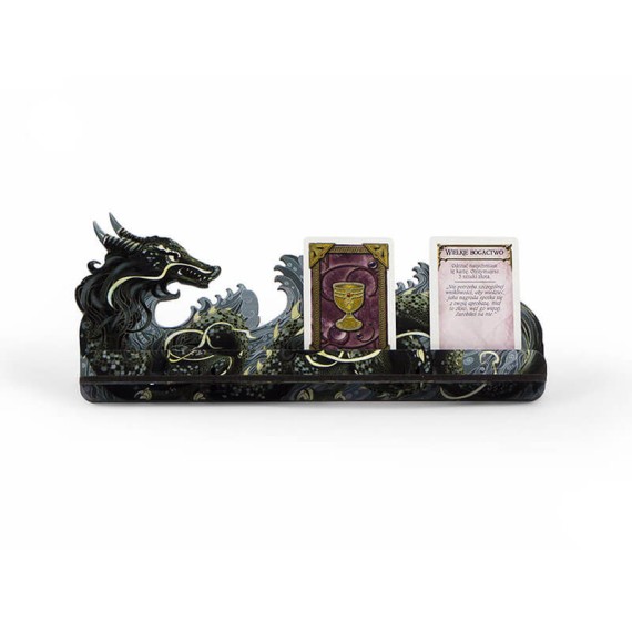 e-Raptor Card Holder - S Dragon FullPrint Gray