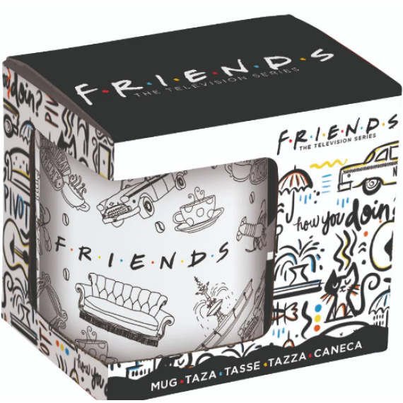 Friends: Κεραμική Κούπα σε Gift Box (11 Oz)