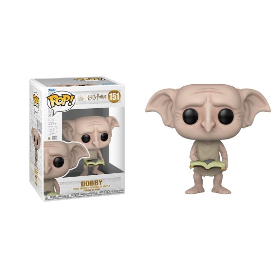 Funko Pop! Movies: Harry Potter Chamber of Secrets - Dobby with Book (151)