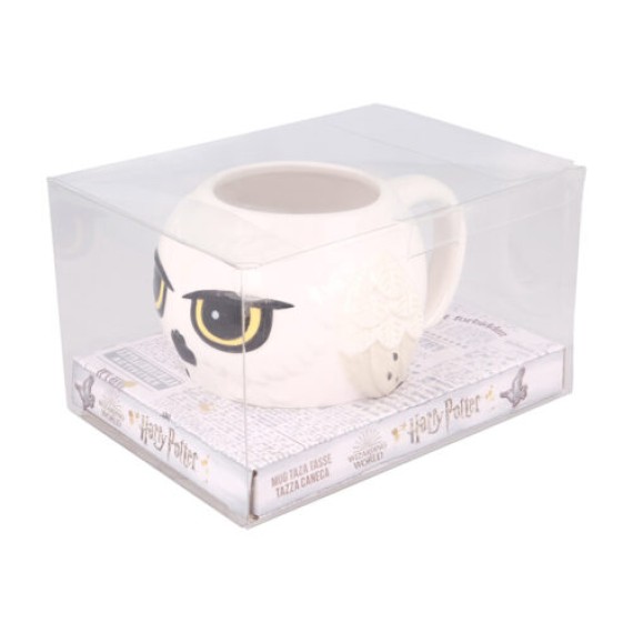 Harry Potter: Hedwig - 3D Κεραμική Κούπα σε Gift Box