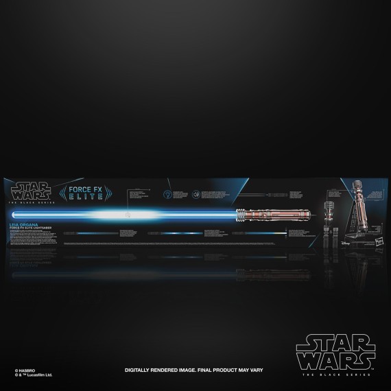 Star Wars: Black Series - Leia Organa FX Lightsaber 1/1 Scale Replica