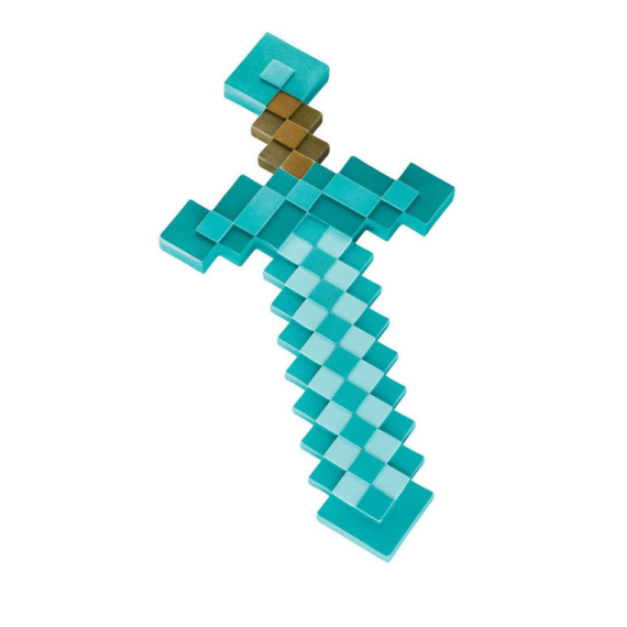 Minecraft - Plastic Replica Diamond Sword (51cm)