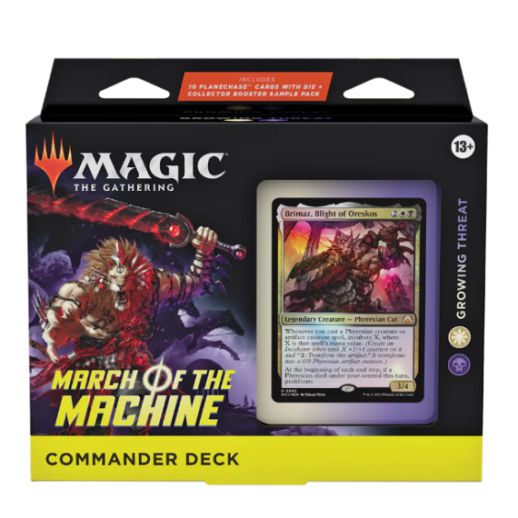 Magic the Gathering - March of the Machine - Growing Threat Commander Deck