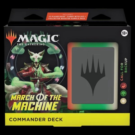 Magic the Gathering - March of the Machine - Call for Backup Commander Deck
