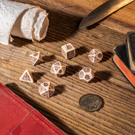 The Witcher Dice Set Vesemir - The Old Wolf