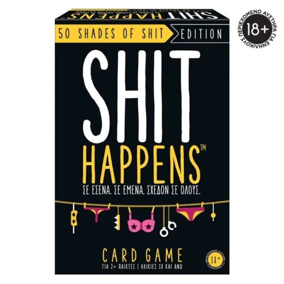 Shit Happens 50 Shades Of Shit For Ages 18+ And 2+ Players