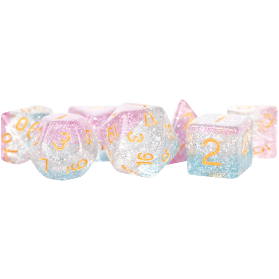 16mm Resin Polyhedral Dice Set Unity Dice