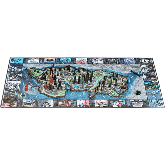 4D Cityscape: Mini Batman Gotham City Puzzle