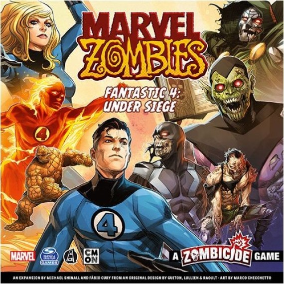 Marvel Zombies: A Zombicide Game – Fantastic 4: Under Siege - Damaged