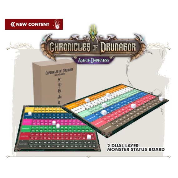 Chronicles of Drunagor: Deluxe Dual Layer Health Tracker