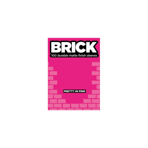 BRICK Sleeves - Pretty in Pink (100 Sleeves)