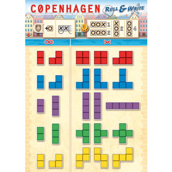 Copenhagen: Roll & Write