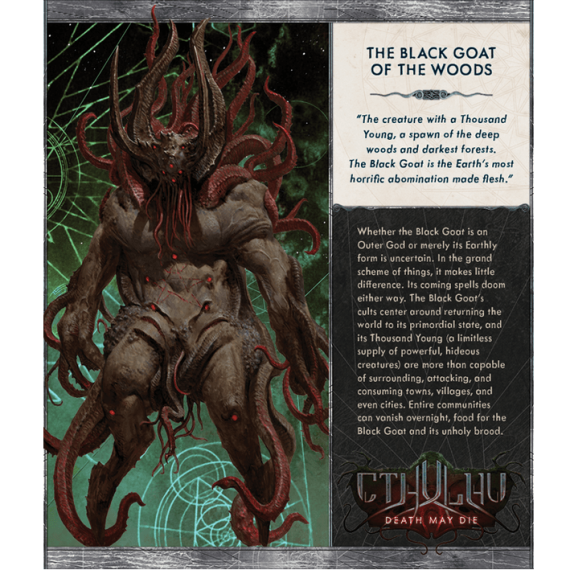 Cthulhu: Death May Die - Black Goat of the Woods (Exp)