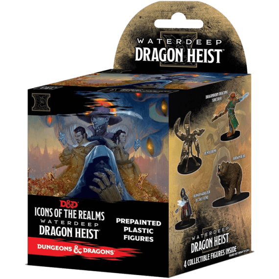 D&D Icons of the Realms Miniatures: Set 9 - Waterdeep Dragon Heist (Booster Brick)