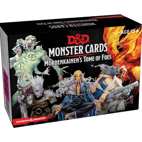 D&D Monster Cards: Mordenkainen's Tome of Foes (109 cards)