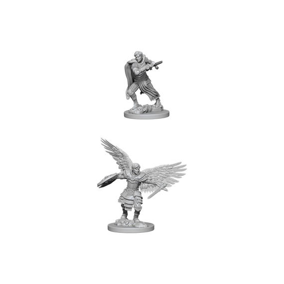 D&D Nolzur's Marvelous Miniatures: Male Aasimar Fighter