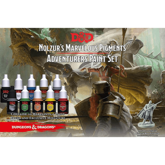 D&D Nolzur's Marvelous Pigments: Adventurers Paint Set (18ml/bottle)