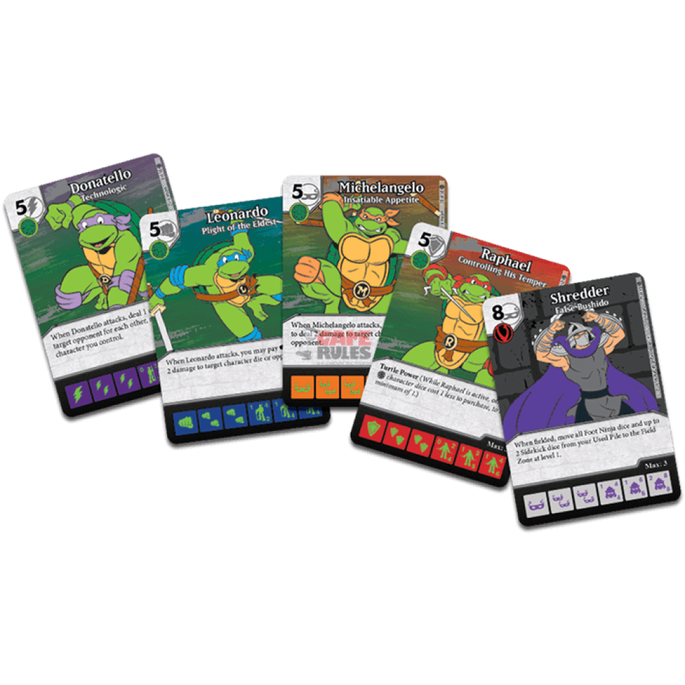 Dice Masters TMNT Heroes in a Half Shell Box Set