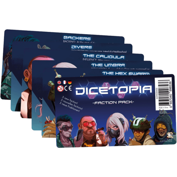 Dicetopia: Faction Pack (Exp)
