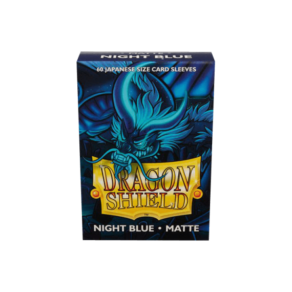 Dragon Shield Japanese Art Matte Sleeves - Night Blue Delphion (60 Sleeves)