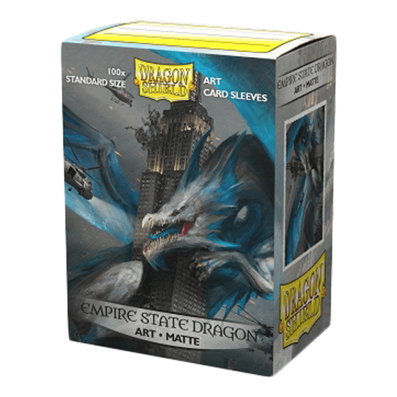 Dragon Shield Matte Art Sleeves - Empire State Dragon (100 Sleeves)