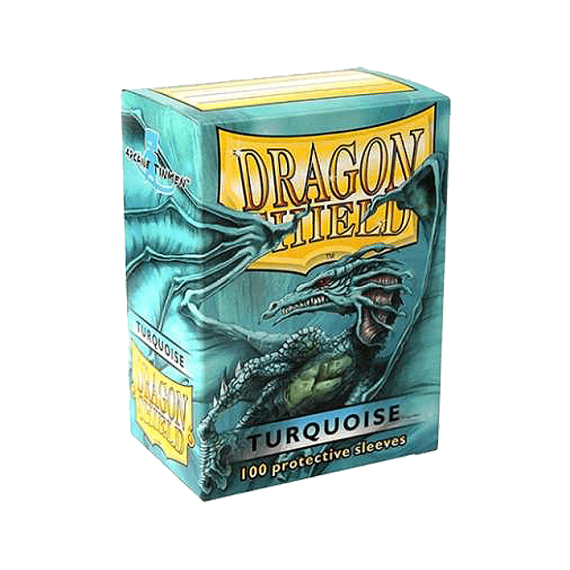 Dragon Shield Sleeves 100C - Turquoise