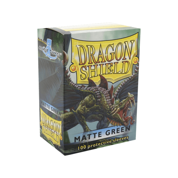 Dragon Shield Sleeves MATTE 100C - Green