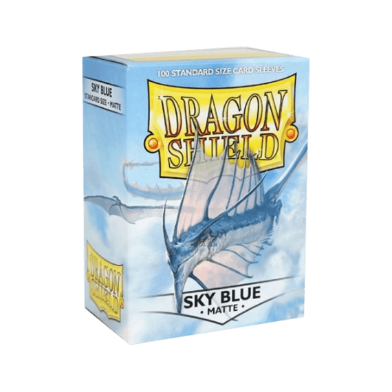 Dragon Shield Sleeves MATTE 100C - Sky Blue