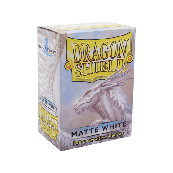 Dragon Shield Sleeves MATTE 100C - White