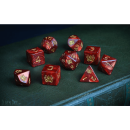 Elder Dice: Red Cthulhu Polyhedral Set