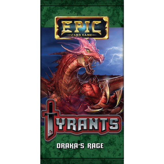 Epic Card Game: Tyrants - Draka's Rage (Booster Exp.)