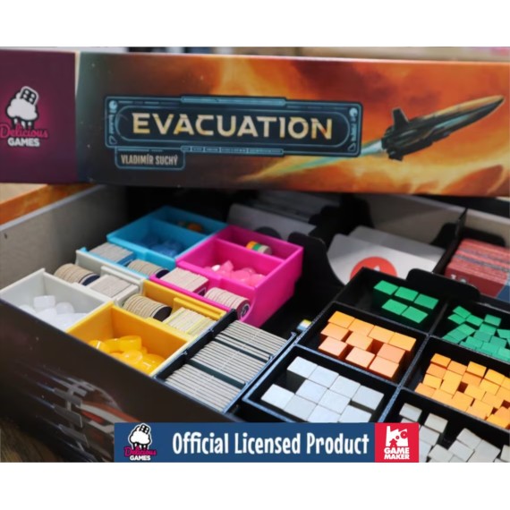 Insert/organizer for Evacuation