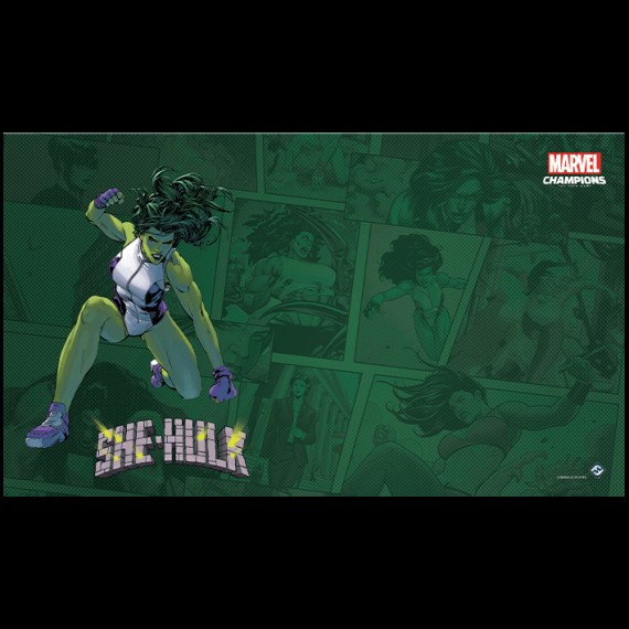 Marvel Champions: She-Hulk Game Mat