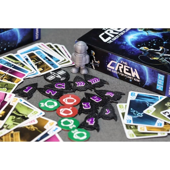 Upgraded tokens suitable for ‘The Crew – The Quest for Planet Nine’