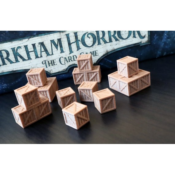 Upgraded resource tokens suitable for Arkham Horror: The Card Game (1s, 3s, 5s)