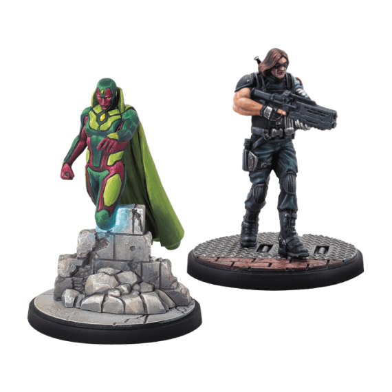 Marvel: Crisis Protocol - Vision and Winter Soldier (Exp)