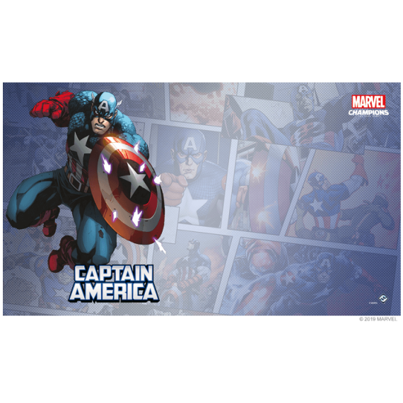 Marvel Champions: Captain America Game Mat