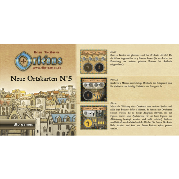 Orleans Ortskarten No5 (Exp)