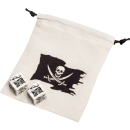 Pirate Dice & Bag (2+1)