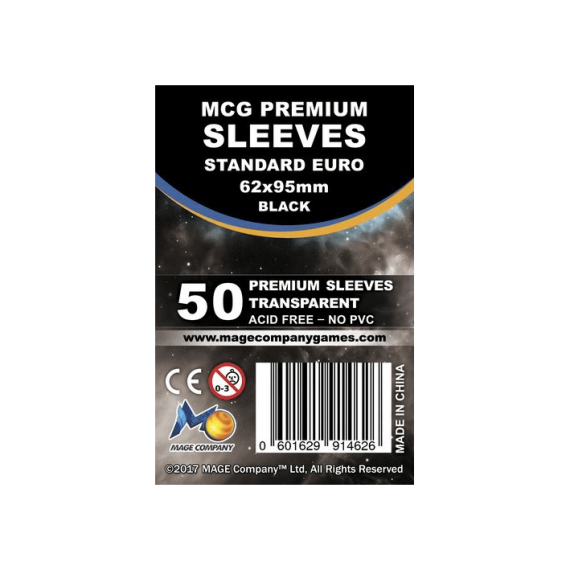 Premium Transparent Sleeves (59x92) - 50C